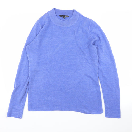 M&Co Womens Blue   Pullover Jumper Size 10