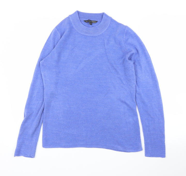 M&Co Womens Blue   Pullover Jumper Size 10