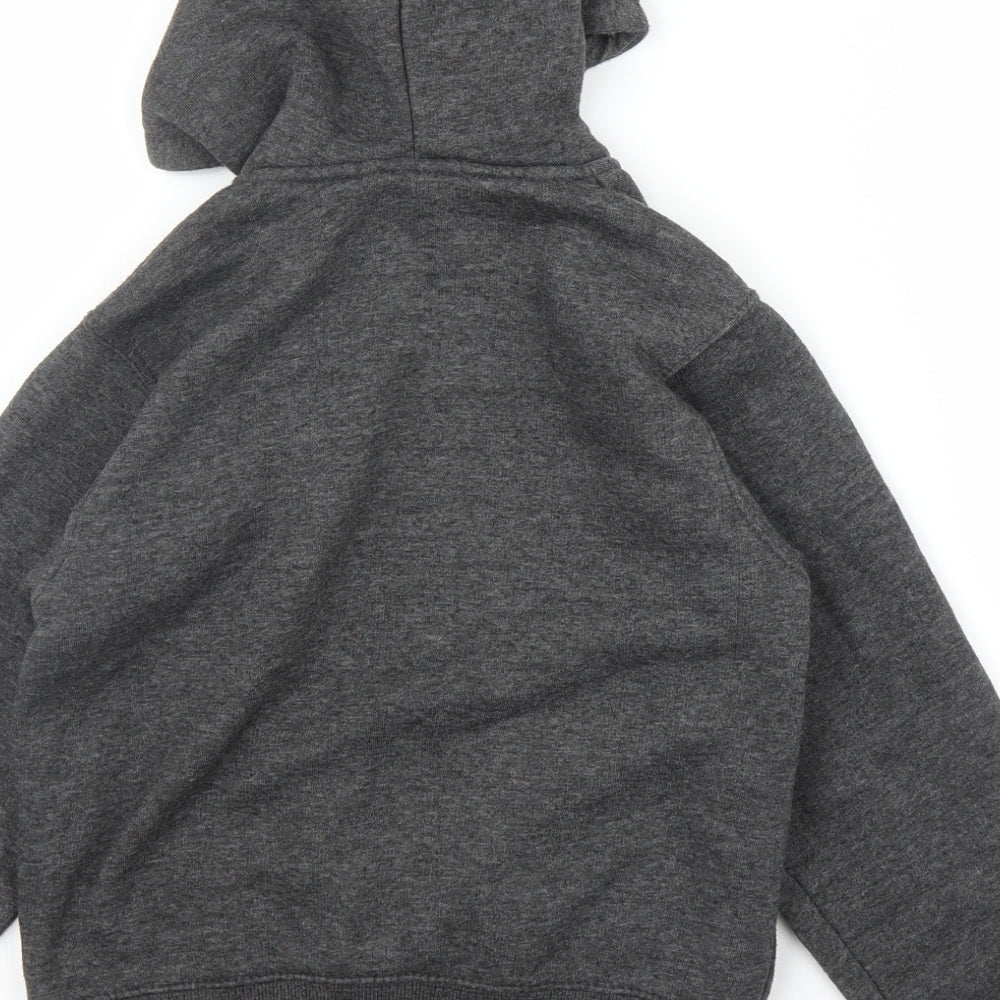 A2Z 4Kids Boys Grey   Full Zip Hoodie Size 7 Years
