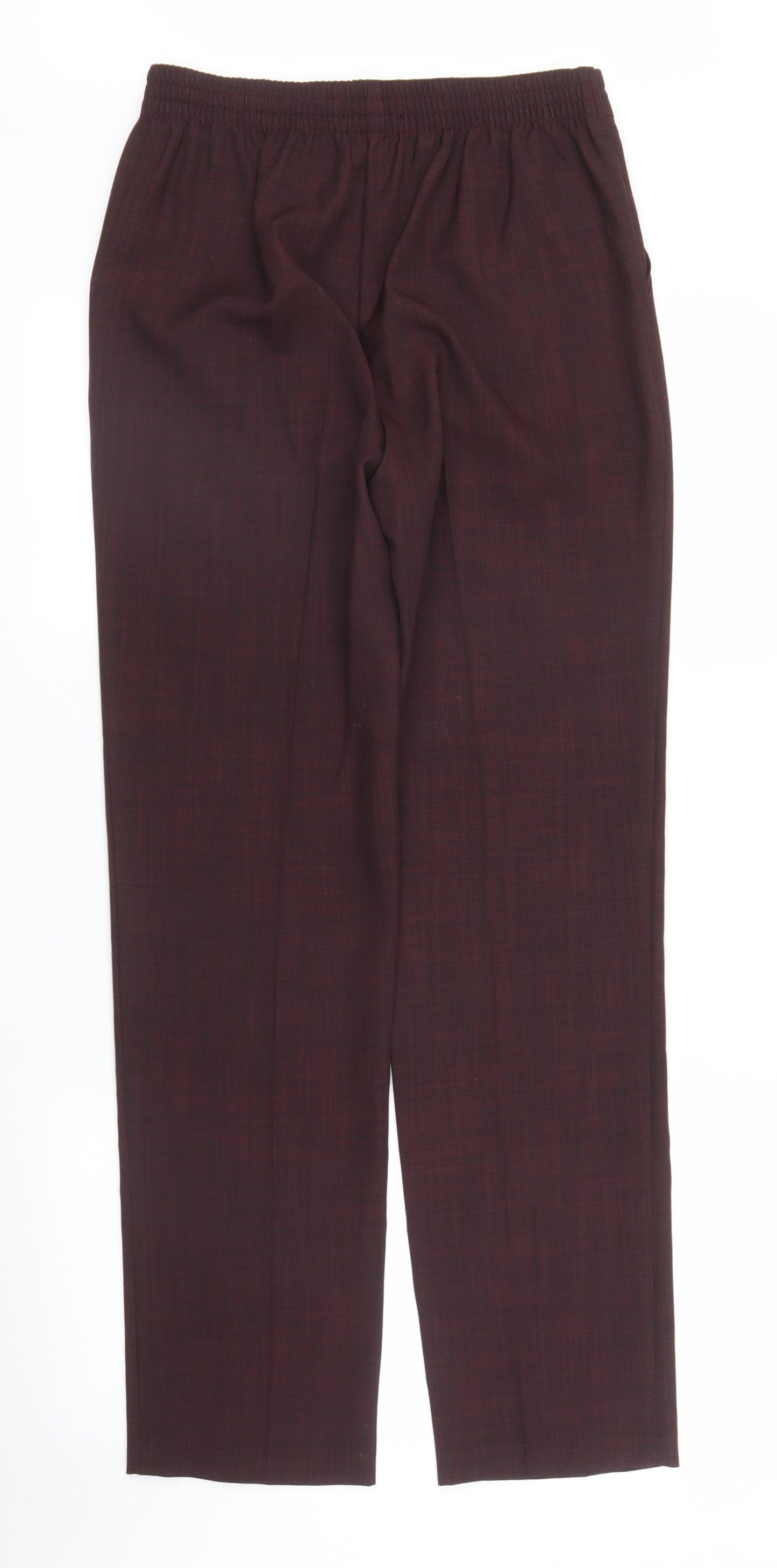 M&S Womens Purple   Trousers  Size 8 L29 in