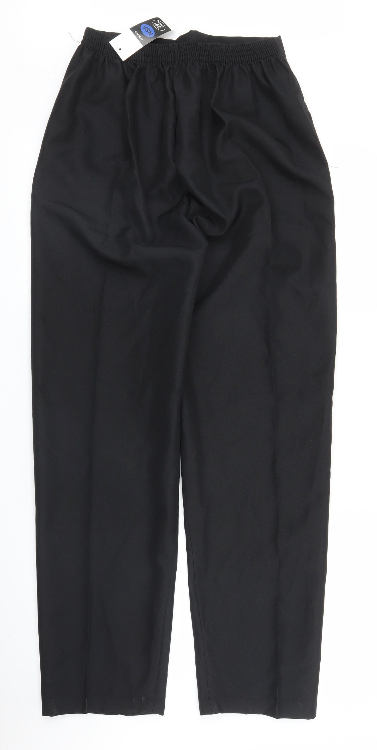 Preworn Womens Black   Trousers  Size 8 L30 in