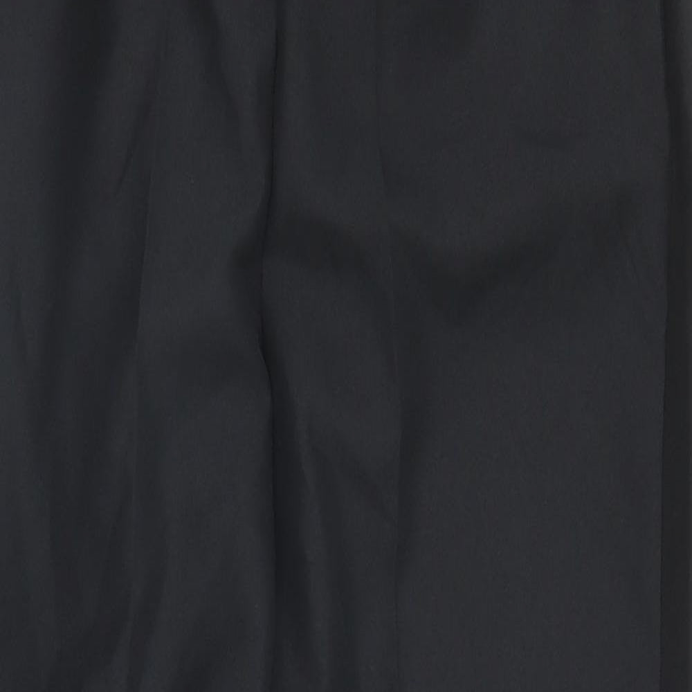 Preworn Womens Black   Trousers  Size 8 L30 in
