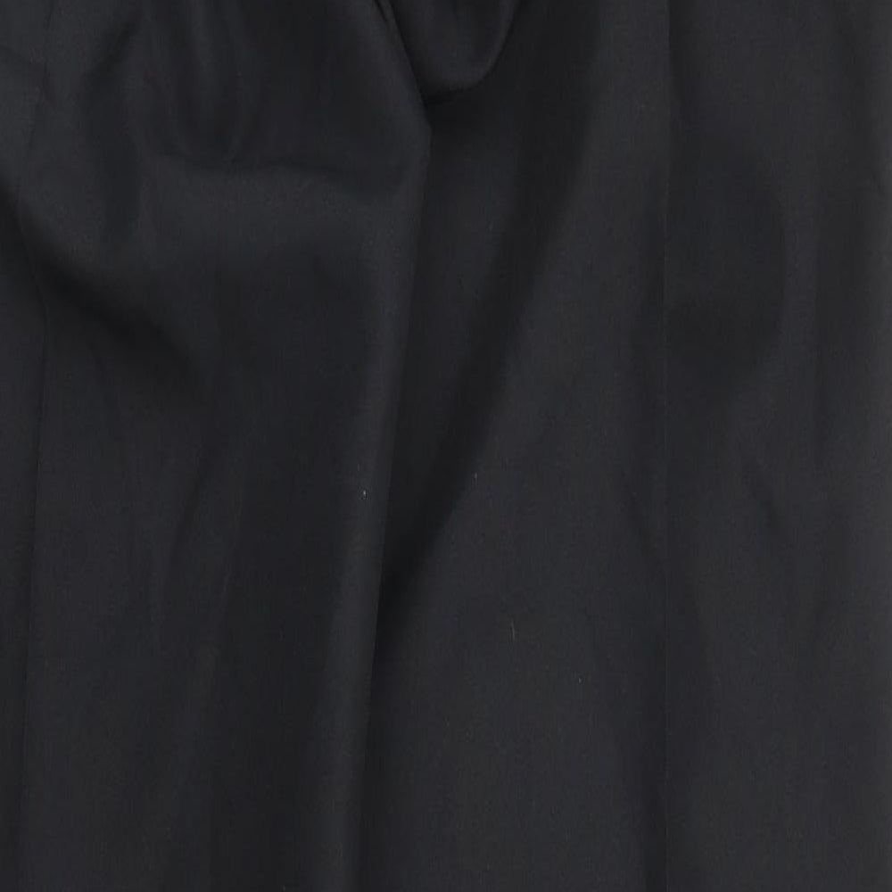 Preworn Womens Black   Trousers  Size 8 L30 in