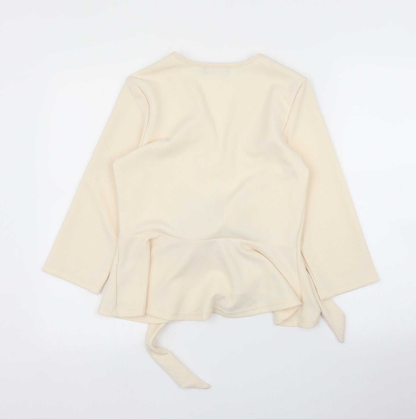 Miss Valley Womens Pink   Wrap Blouse Size M