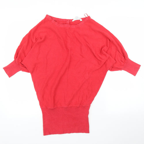 Debenhams Womens Red   Pullover Jumper Size 10