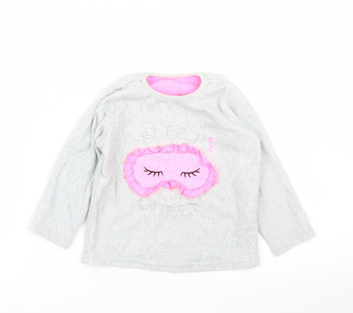 Primark Girls Grey   Pullover Jumper Size 18-24 Months  - PJ top