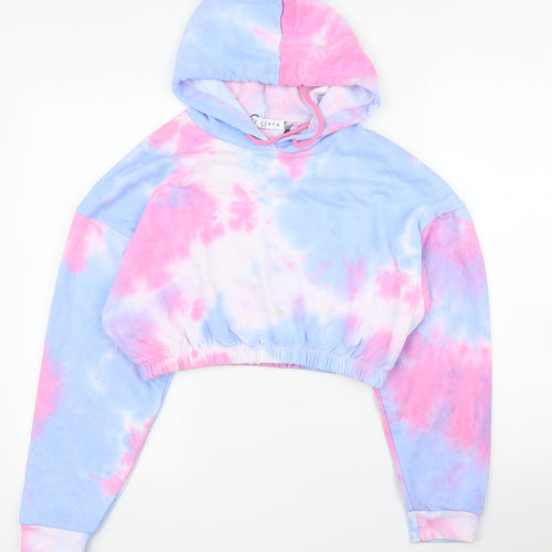 By Clara Womens Purple   Pullover Hoodie Size S  - Tie-Dye