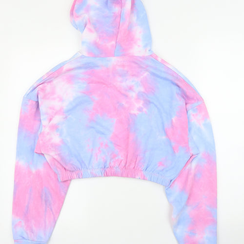 By Clara Womens Purple   Pullover Hoodie Size S  - Tie-Dye