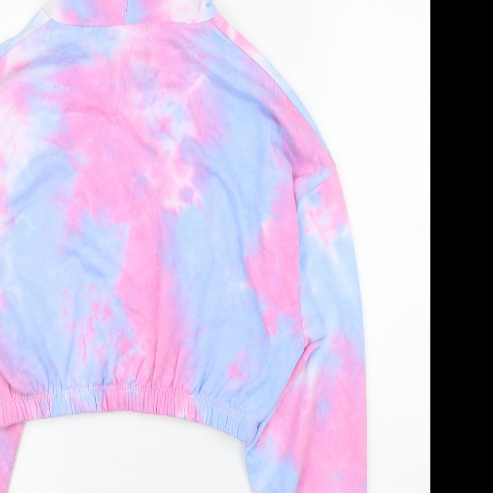 By Clara Womens Purple   Pullover Hoodie Size S  - Tie-Dye