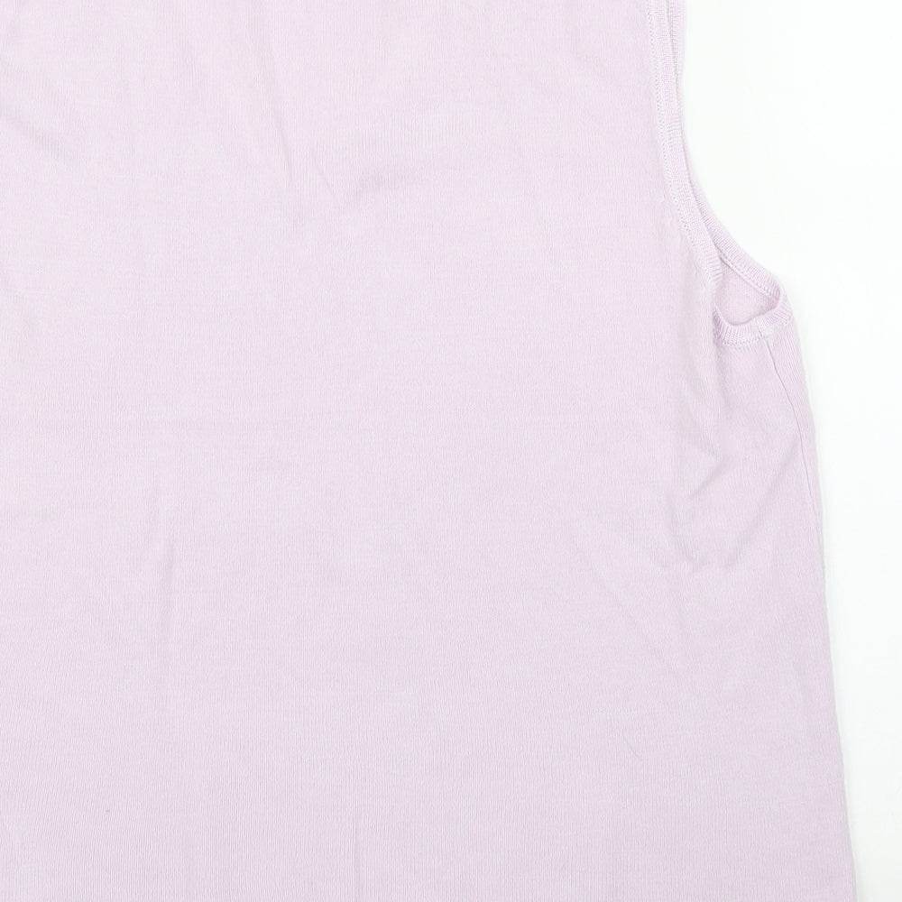 Alibi Knits Womens Purple   Vest Jumper Size 18