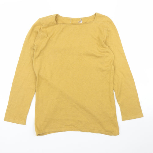 Preworn Womens Yellow   Pullover Jumper Size S