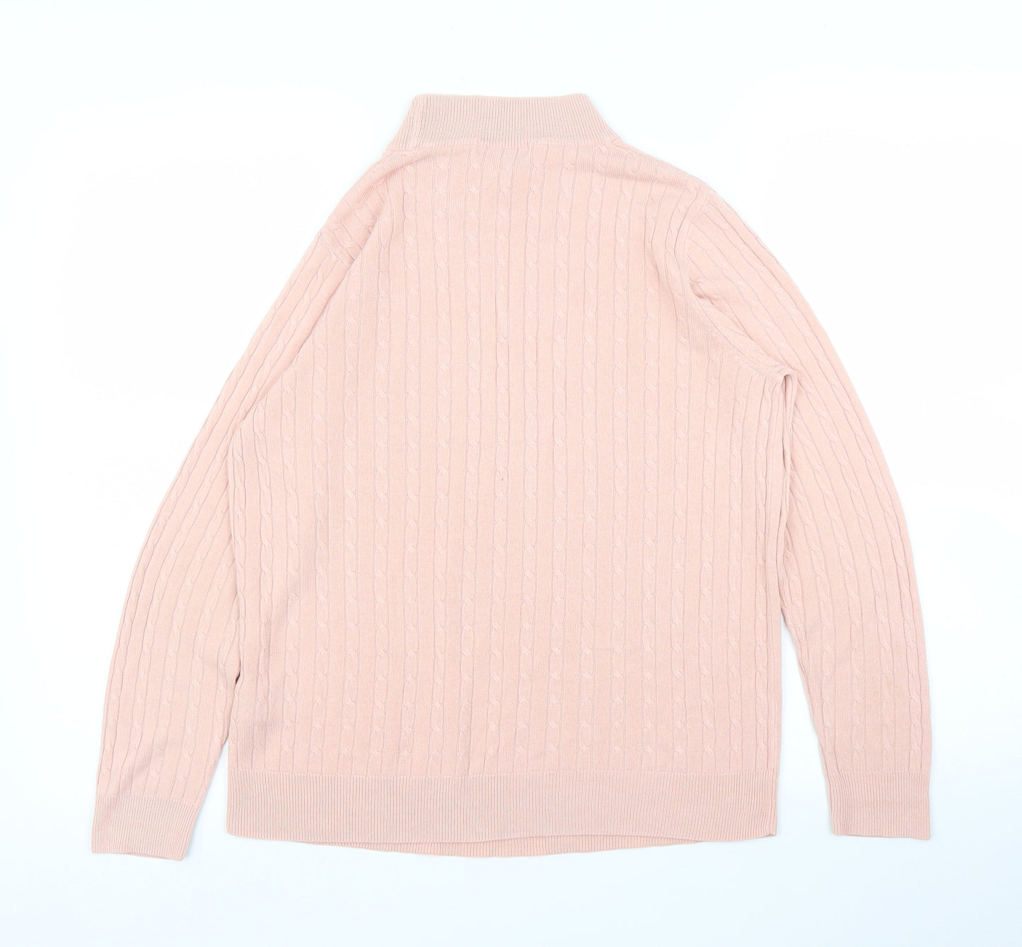 M&S Womens Pink   Pullover Jumper Size 12