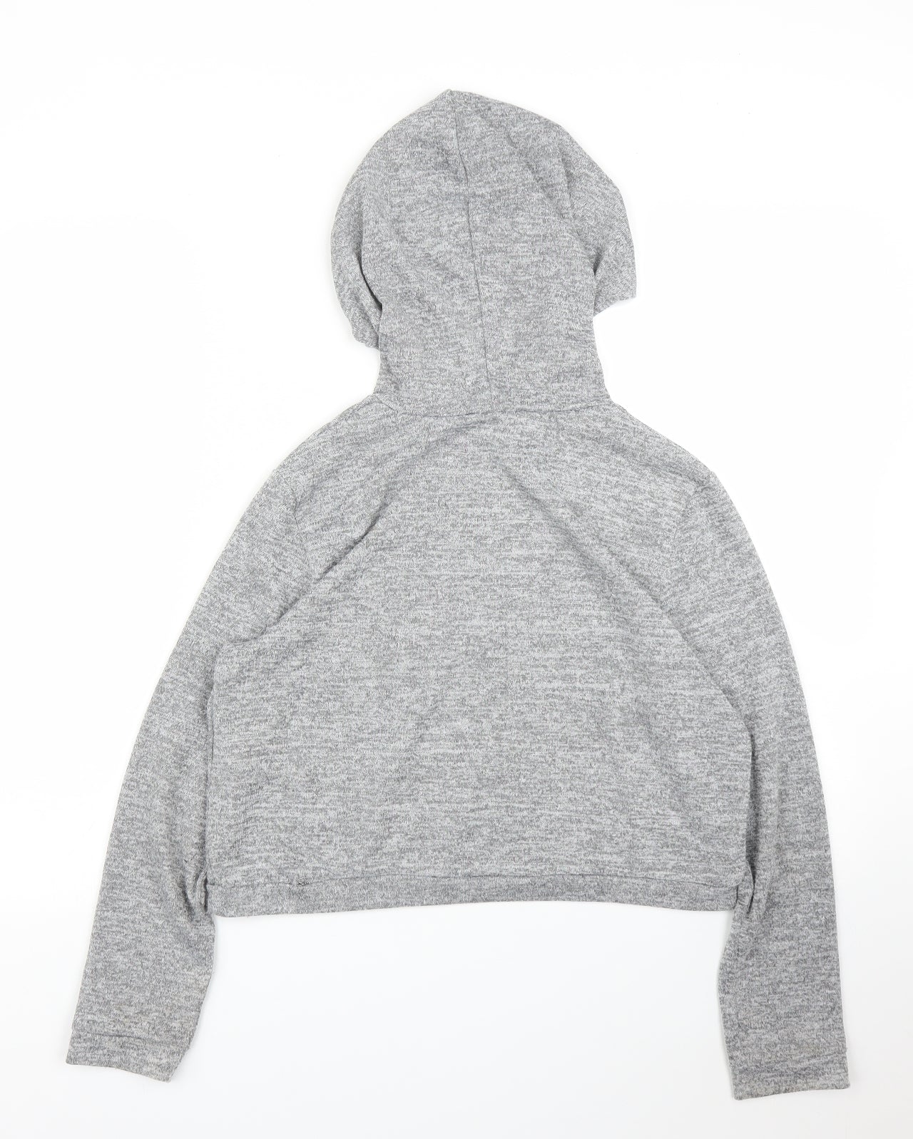 New Look Girls Grey   Pullover Hoodie Size 12 Years