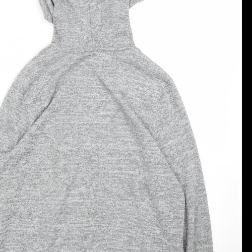 New Look Girls Grey   Pullover Hoodie Size 12 Years