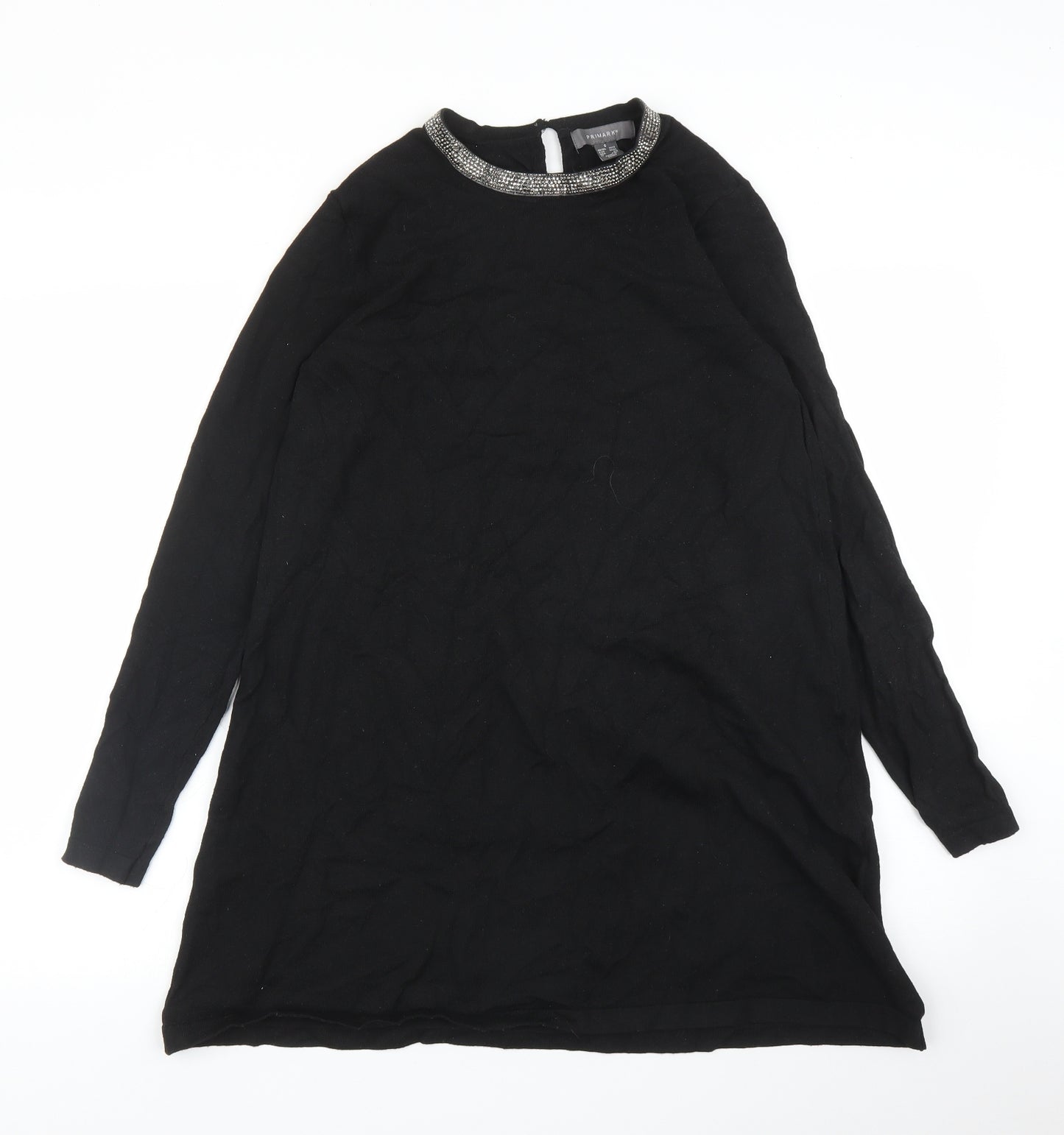Primark Womens Black   Tunic Blouse Size S