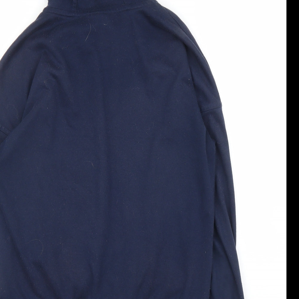 Lonsdale Womens Blue   Full Zip Hoodie Size 10