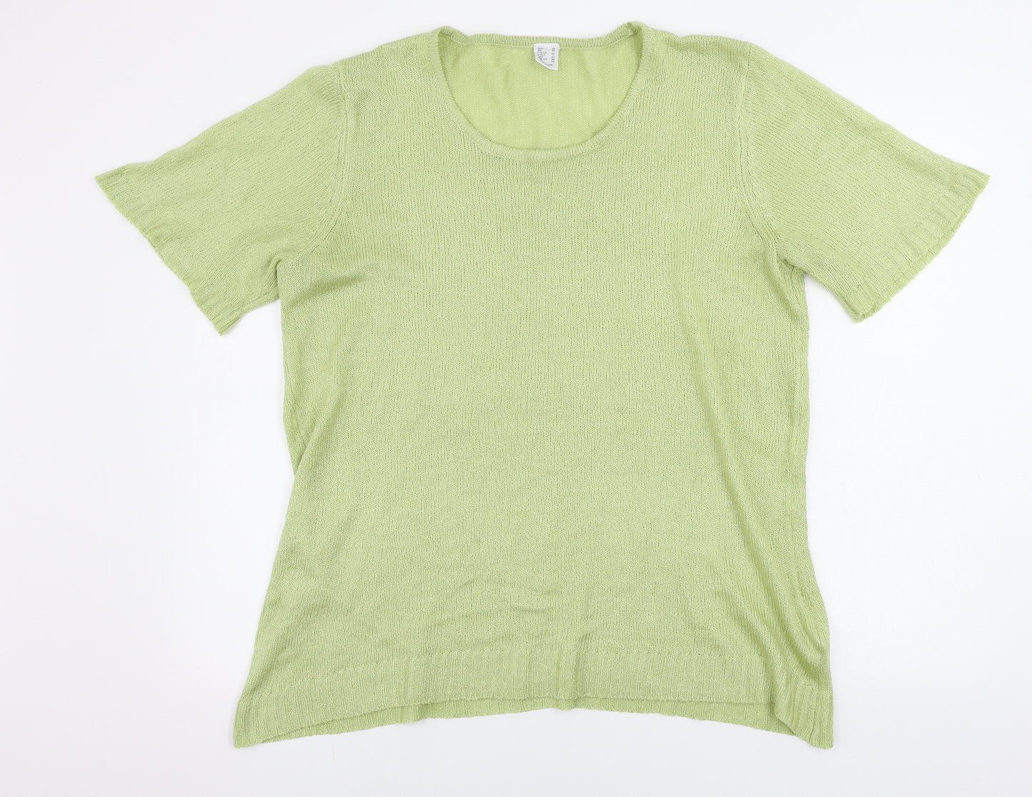 Preworn  Womens Green   Pullover Jumper Size 20