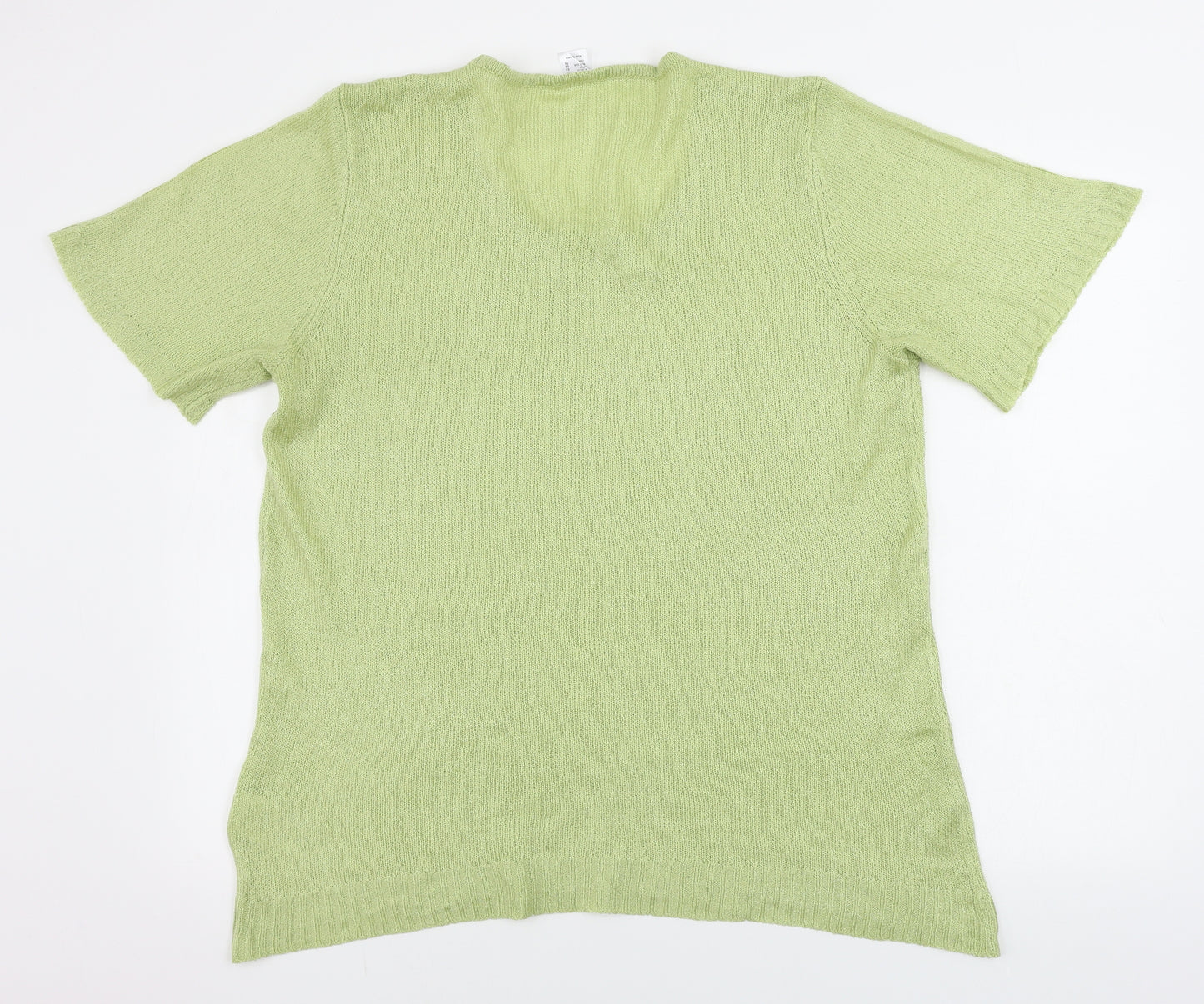 Preworn  Womens Green   Pullover Jumper Size 20