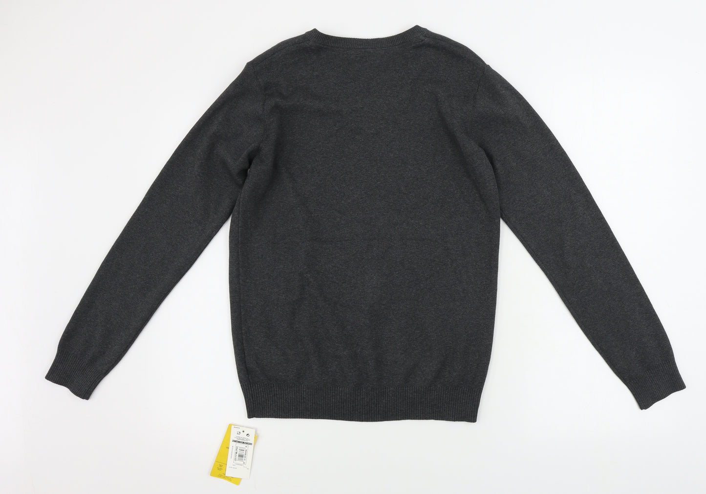 Marks and Spencer  Boys Grey   Pullover Jumper Size 13-14 Years