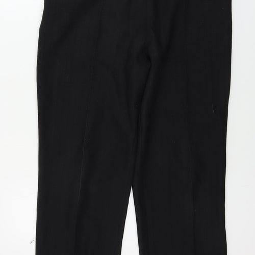 Marks and Spencer  Womens Black   Trousers  Size 14 L24 in