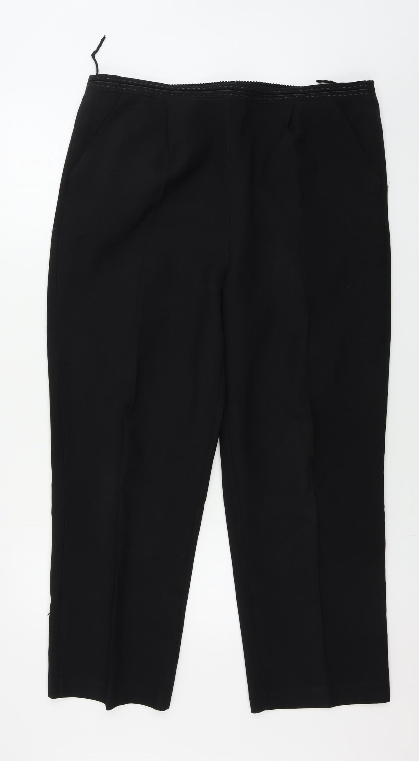 bm collection      Womens Black   Trousers  Size 16 L26 in