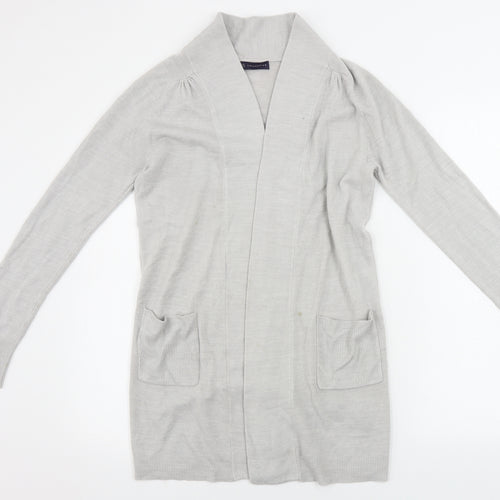 Marks and Spencer  Womens Grey   Cardigan Jumper Size 8