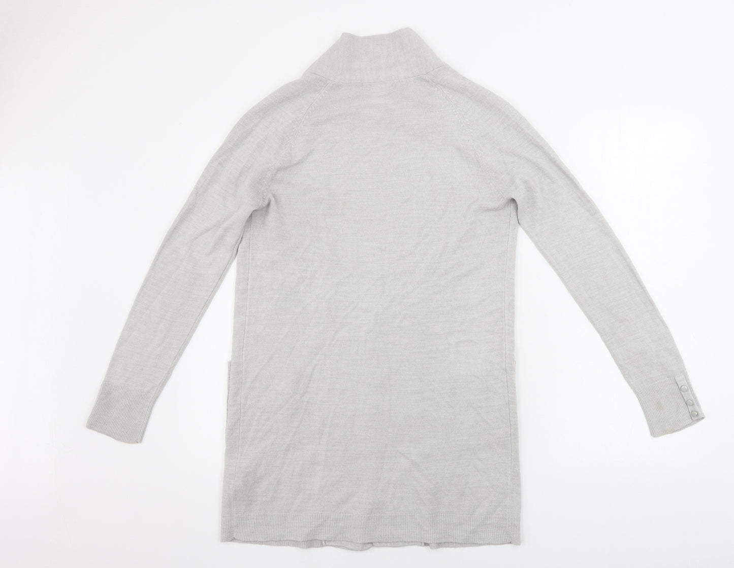 Marks and Spencer  Womens Grey   Cardigan Jumper Size 8