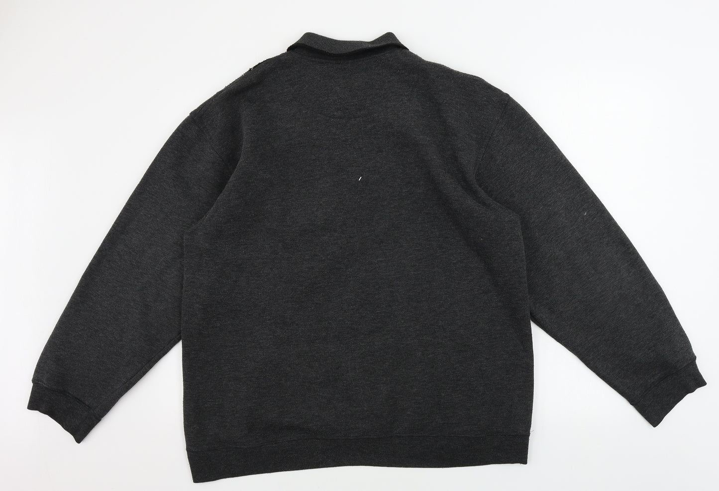 For Men  Mens Grey Geometric   Polo Size M