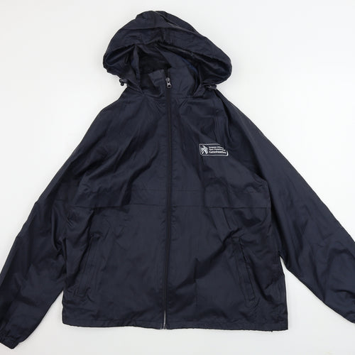 Result Mens Blue   Rain Coat Coat Size S
