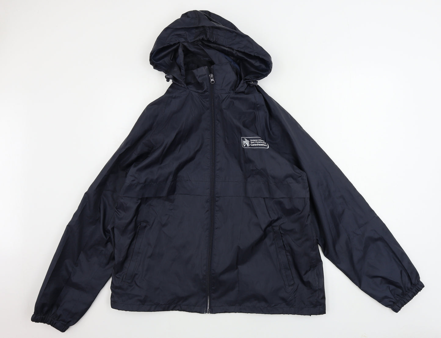 Result Mens Blue   Rain Coat Coat Size S