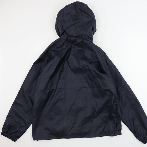 Result Mens Blue   Rain Coat Coat Size S