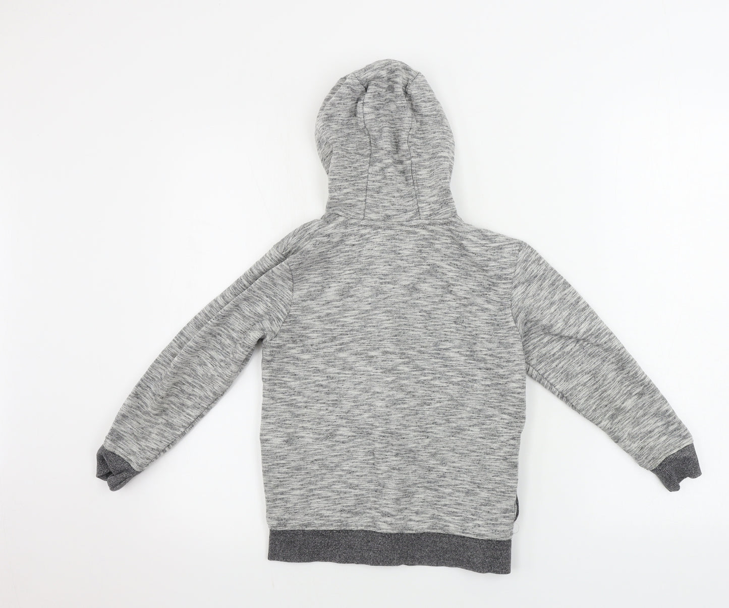 George  Boys Grey   Full Zip Hoodie Size 7-8 Years