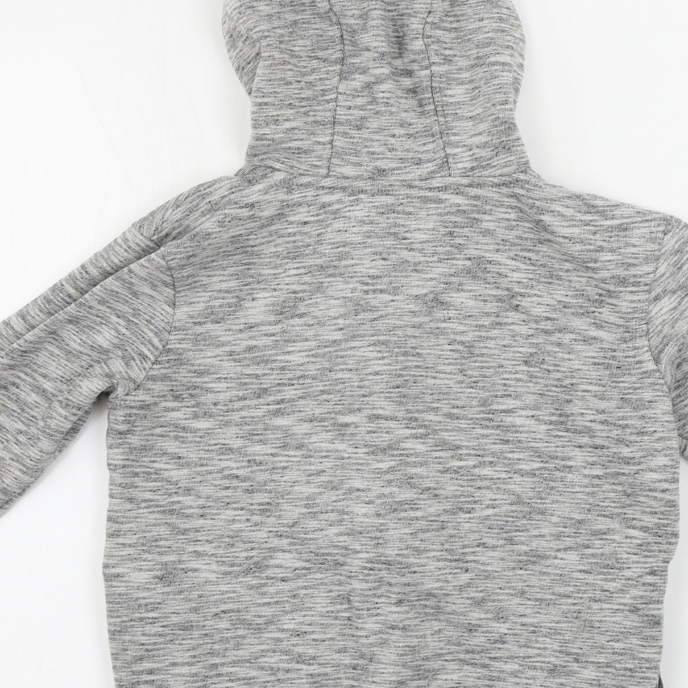 George  Boys Grey   Full Zip Hoodie Size 7-8 Years