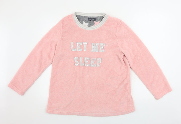 love to lounge Womens Pink Pullover Jumper Size XL
