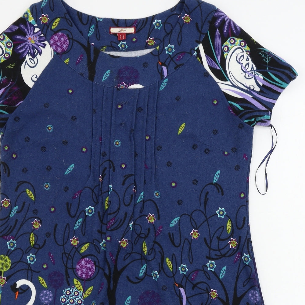 Joe Browns  Womens Blue Floral  A-Line  Size 14