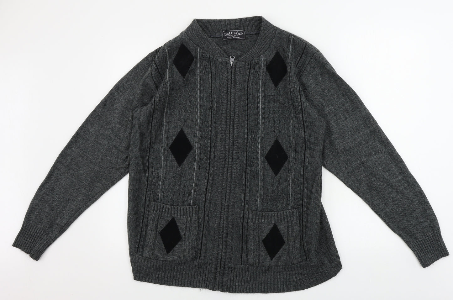 Lupa  Womens Grey   Jacket Coat Size M