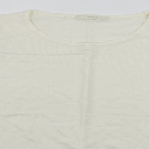 Marks and Spencer  Womens Ivory   Pullover Jumper Size 14