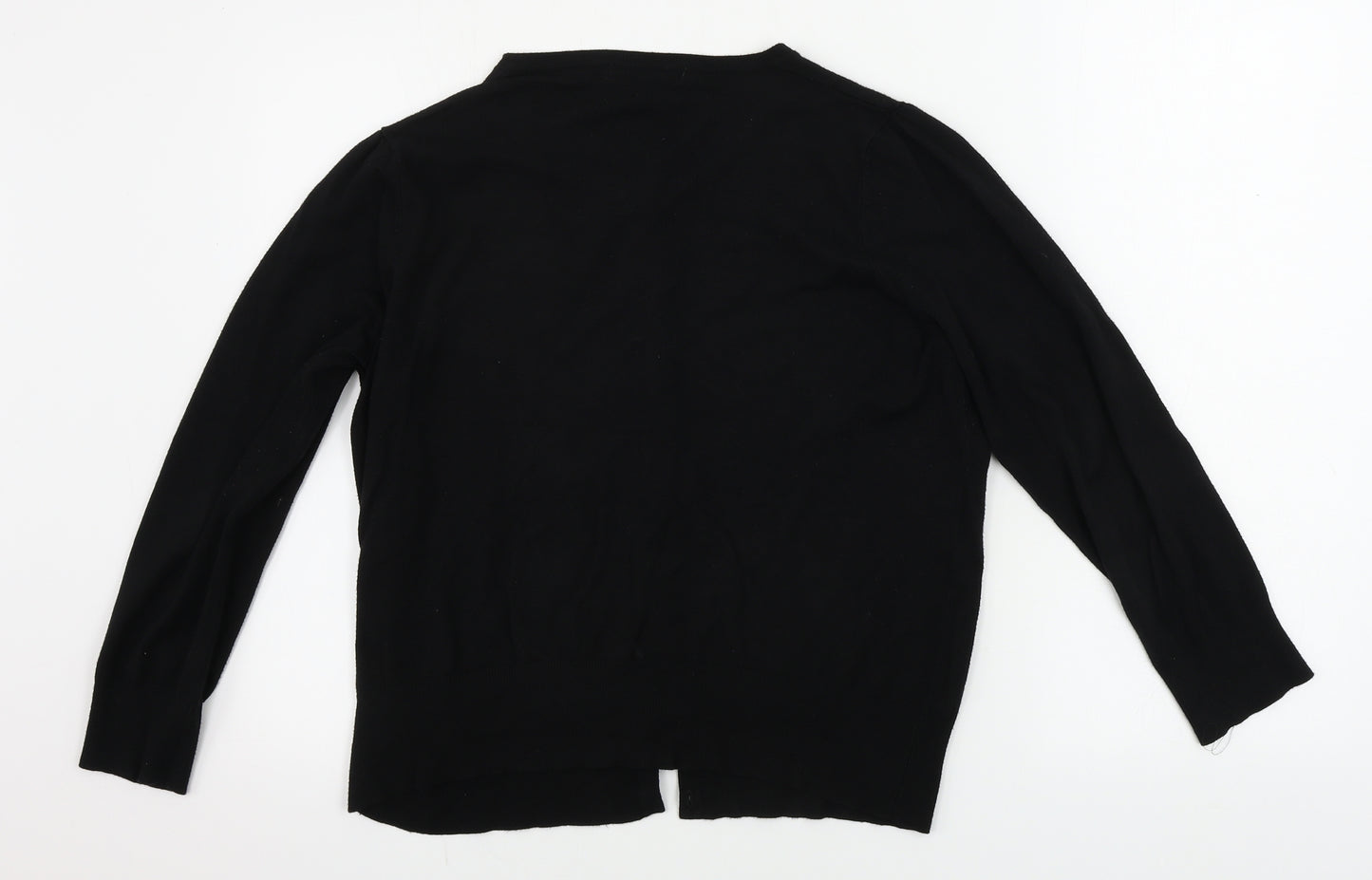 Marks and Spencer  Womens Black   Cardigan Jumper Size 18
