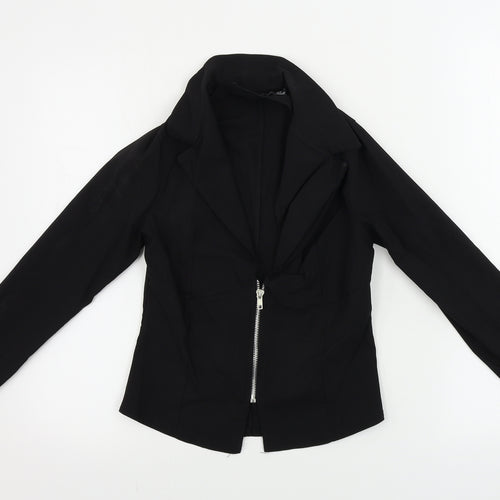 I SAW IT FIRST  Womens Black   Jacket Coat Size 10