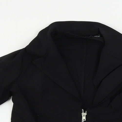 I SAW IT FIRST  Womens Black   Jacket Coat Size 10