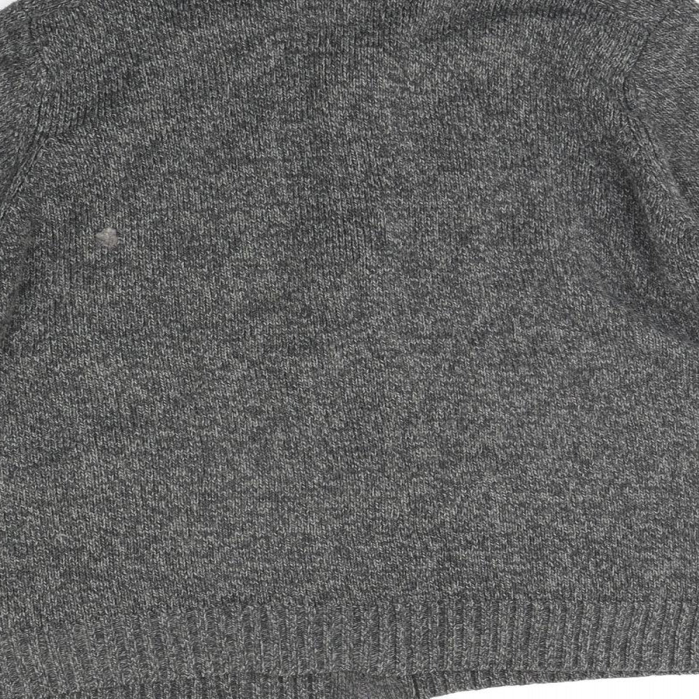 Marks and Spencer Mens Grey   Full Zip Jumper Size L