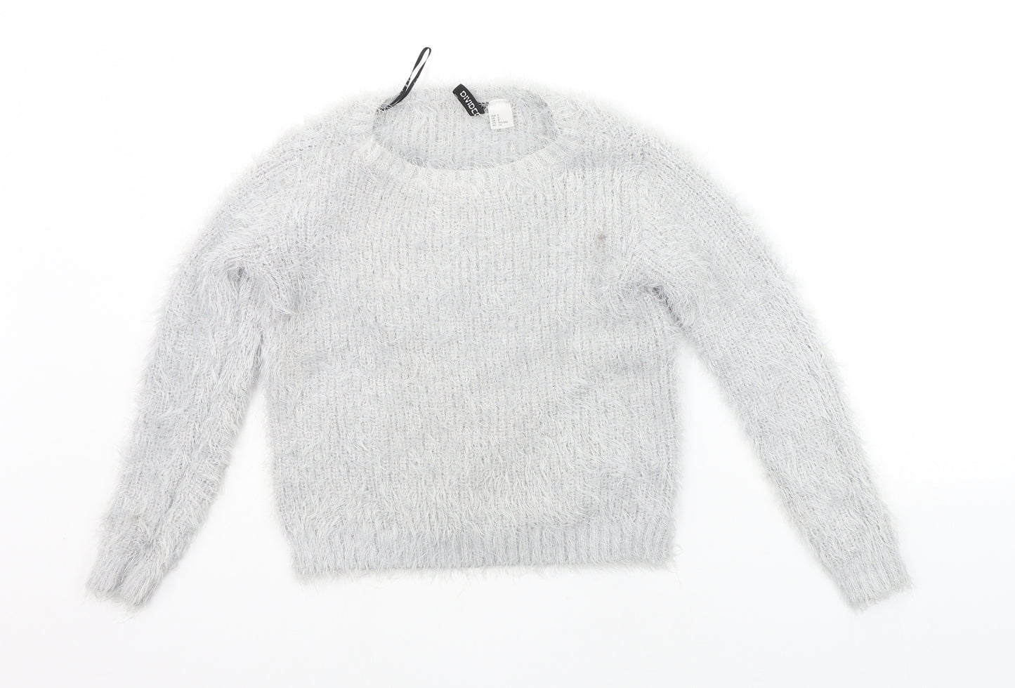 Divided Womens Grey   Pullover Jumper Size S