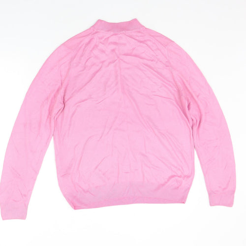 Marks and Spencer Womens Pink   Pullover Jumper Size 16
