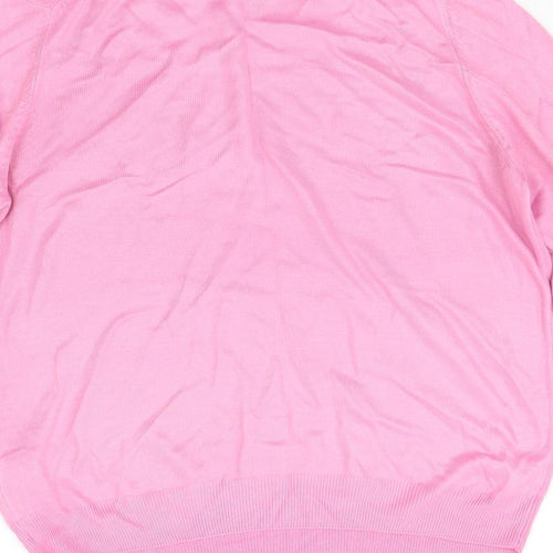 Marks and Spencer Womens Pink   Pullover Jumper Size 16