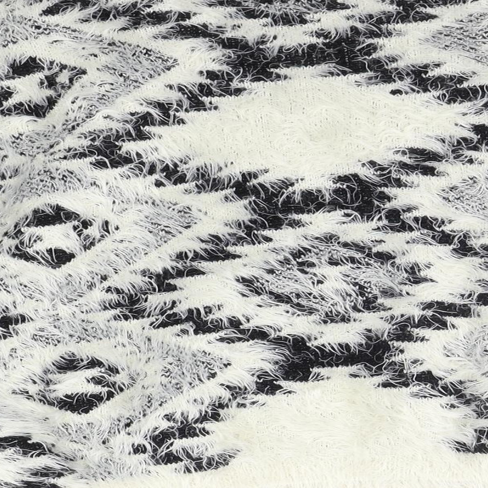Kiss the Sky Womens White Geometric  Pullover Jumper Size M