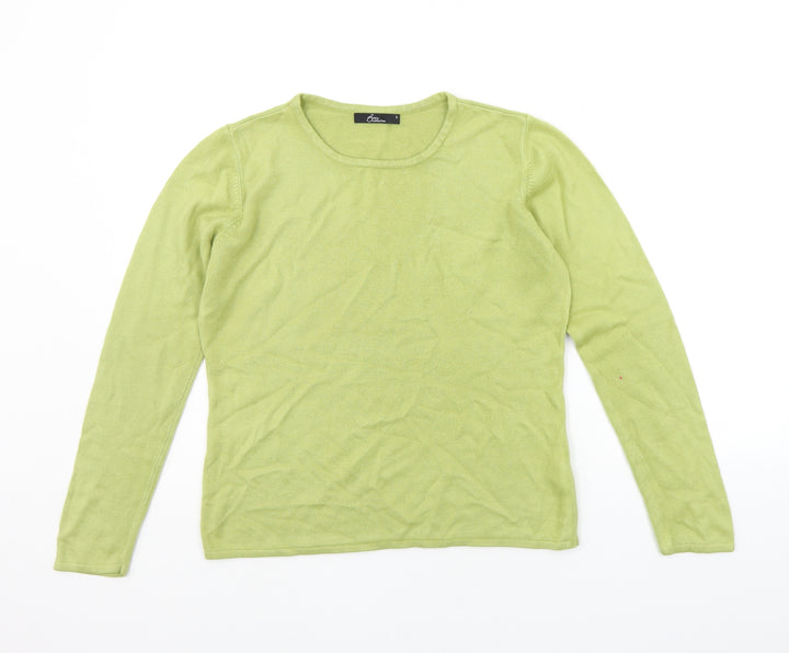 BM Womens Green   Pullover Jumper Size S