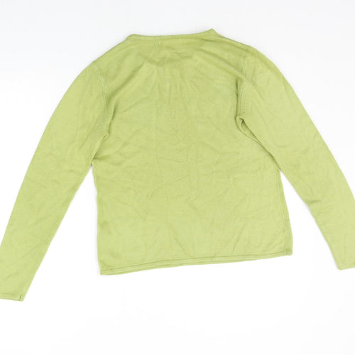 BM Womens Green   Pullover Jumper Size S