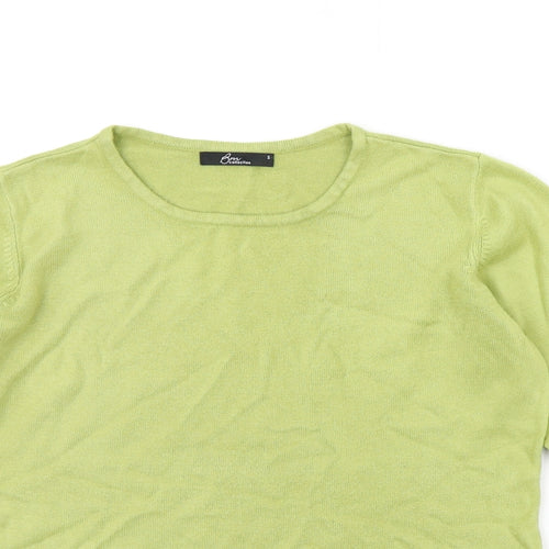 BM Womens Green   Pullover Jumper Size S