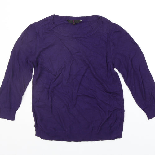 JASPER CORAN Womens Purple   Pullover Jumper Size 12