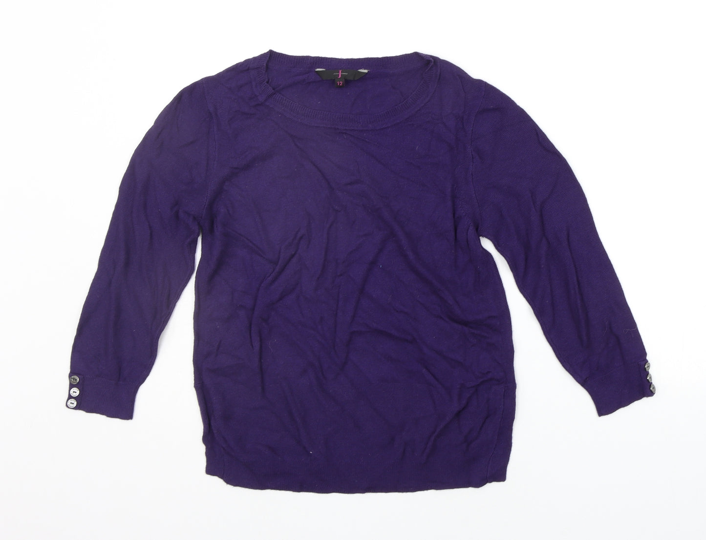 JASPER CORAN Womens Purple   Pullover Jumper Size 12
